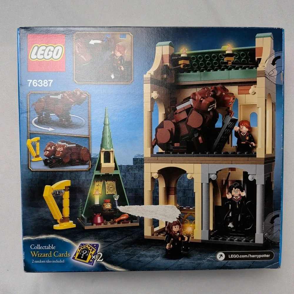 LEGO Harry Potter Hogwarts Fluffy Encounter 76387 20th Anniversary Set 397 Pcs